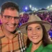 Mailza Gomes e Gladson Cameli vão juntos ao show da cantora gospel Bruna Karla