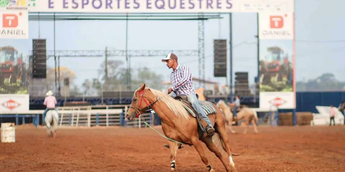 prova dos 3 tambores cavalos expoacre