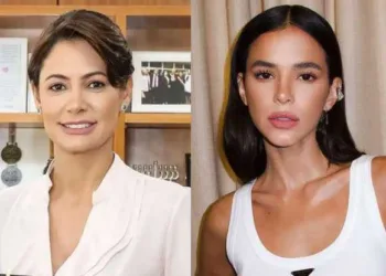 Michelle Bolsonaro ataca Bruna Marquezine após atriz criticar Bolsonaro: "Feia e vulgar"