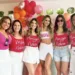 Blogueira Diana Frota, sábado, 10, em uma fazenda, celebrou sua despedida de solteira