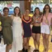 A querida Girlane Barcelos comemorou seu aniversário do jeitinho que mais gosta: jogando Beach tênis com as amigas