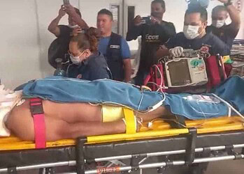 Acidente envolvendo três motocicletas deixa duas vítimas em estado gravíssimo