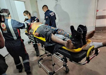 Homem contraria ordem, leva quatro tiros e fica em estado grave de saúde