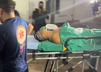 Criminosos efetuam tiros contra grupo de amigos e deixam jovem ferido em Senador Guiomard