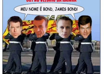 007 no velório da rainha