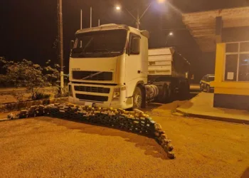 Motorista de carreta é preso pela PRF com mais de 200 quilos de droga em BR no Acre