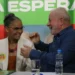 A ex-senadora Marina Silva declarou apoio à candidatura de Lula nesta segunda (12), em SP — Foto: Tomzé Fonseca