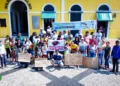 No Dia Mundial da Limpeza, voluntários se reúnem para coletar lixo no centro de Rio Branco