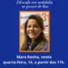 Candidata Mara Rocha é a convidada desta quarta-feira, na rodada de entrevistas do Programa Andrade Filho