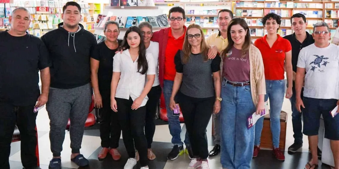 “A obra que tem em Rio Branco é tinta azul”, lamenta a candidata ao Senado Nazaré Araújo