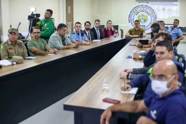 Na Capital, plano de segurança das eleições deste ano é debatido durante encontro