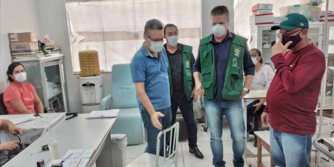 Após queda de forro, CRM faz nova fiscalização no hospital de Sena Madureira no interior do Acre