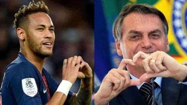 Em live recorde de Bolsonaro, Neymar dispara: “Seria maravilhoso a reeleição"