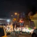 Pelo menos cinco criminosos fizeram parte da ação. Eles conseguiram fugir com a chegada da polícia.