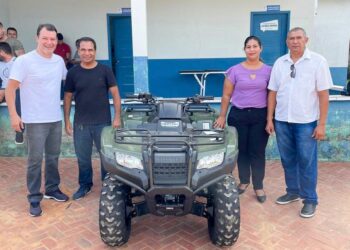 Roberto Duarte entrega quadriciclo para reforçar ações de saúde na zona rural de Rodrigues Alves