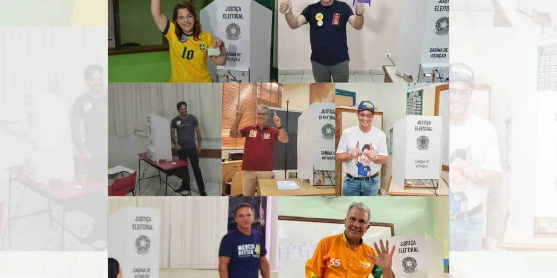 Todos os candidatos ao governo do Acre votaram na manhã deste domingo, 2