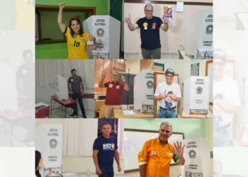 Todos os candidatos ao governo do Acre votaram na manhã deste domingo, 2