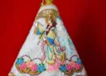 'Ato de fé', diz artesã que tece o manto de Nossa Senhora de Nazaré há 20 anos no Acre