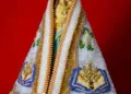 'Ato de fé', diz artesã que tece o manto de Nossa Senhora de Nazaré há 20 anos no Acre