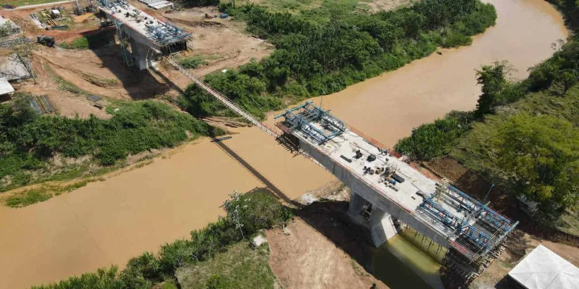 Governo avança na construção da ponte do anel viário de Brasileia-Epitaciolândia