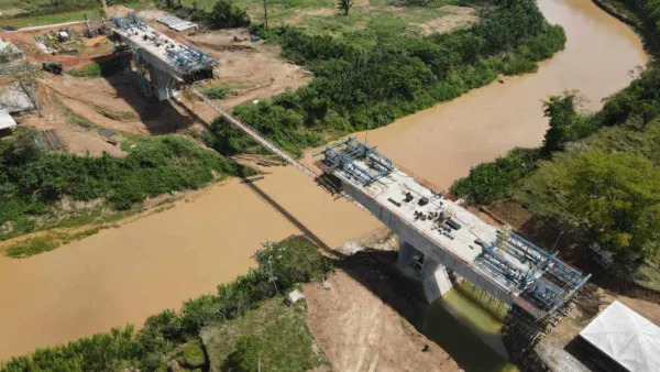 Governo avança na construção da ponte do anel viário de Brasileia-Epitaciolândia