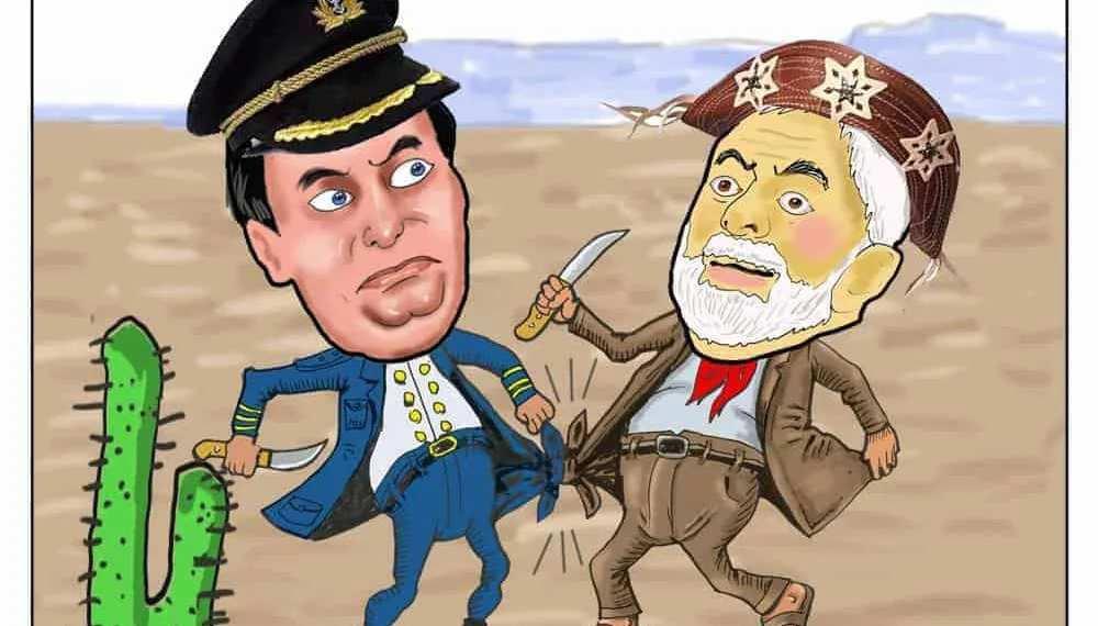 A peleja de Lula com o capitão