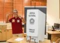 Todos os candidatos ao governo do Acre votaram na manhã deste domingo, 2