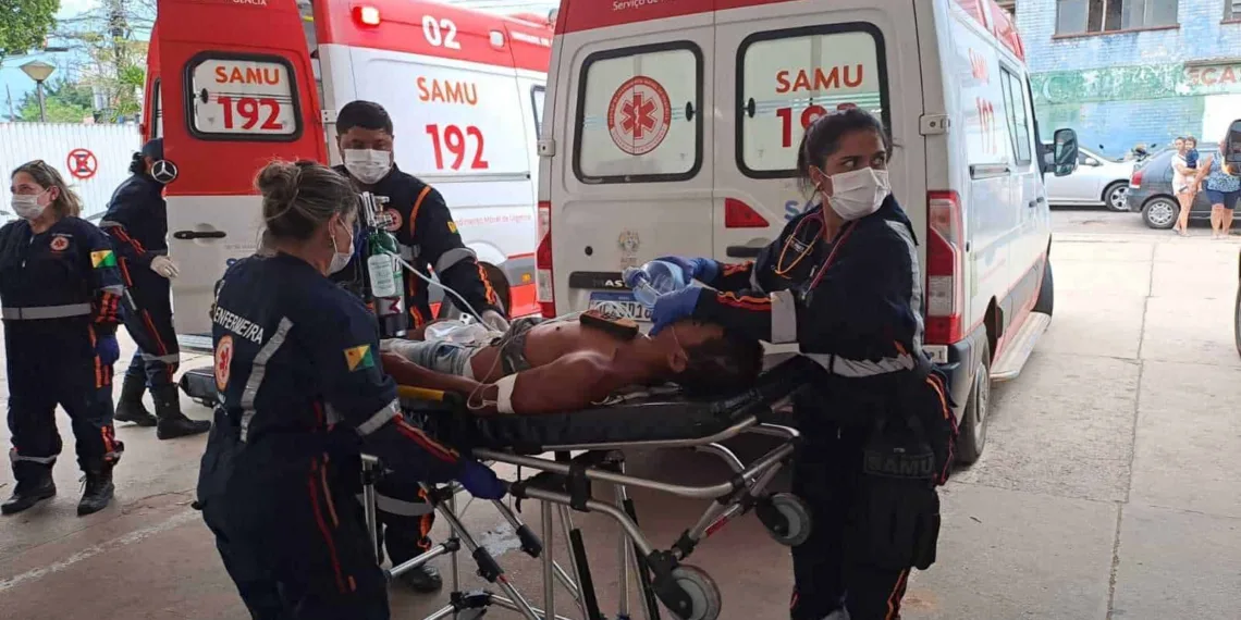 Bebedeira termina com homem gravemente ferido na UTI foi Pronto Socorro