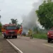 Motorista fica ferido após carro pegar fogo na estrada da Borracha, em Xapuri