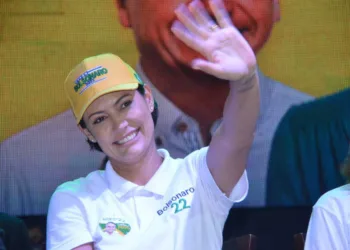 Eleições 2022: primeira-dama Michelle Bolsonaro participa do evento 'Mulheres com Bolsonaro', em Rio Branco