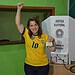 Mara Rocha vota na sede do Instituto de Meio Ambiente, na capital acreana; 'Vamos implantar um governo de paz e prosperidade"