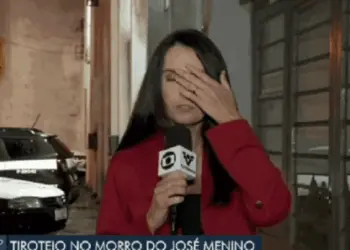 Repórter da Globo desmaia ao vivo durante jornal no litoral de São Paulo; jornalista foi levada ao hospital e passa bem