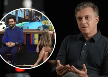 Padre Fábio de Melo comete gafe ao vivo no 'Domingão' e surpreende Luciano Huck: 'Que isso, padre?'