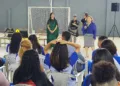 Estudantes recebem palestra sobre violência contra a mulher em ação da campanha dos '21 Dias de Ativismo'