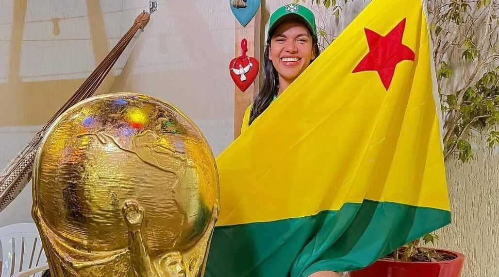 Digital influencer Jéssica Ingrid vence concurso e irá assistir a Copa do Mundo no Catar