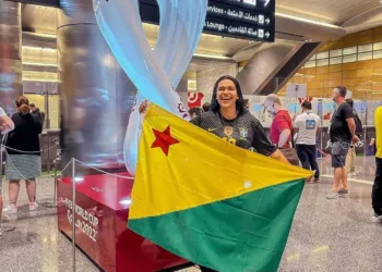'Cheguei, Catar'; comemora digital influencer do Acre selecionada em concurso da CBF para acompanhar a Copa do Mundo