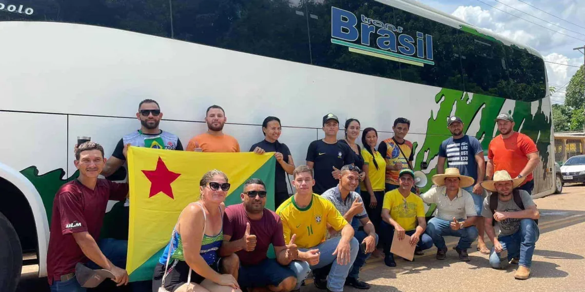 Acreanos percorrerão mais de 2,5 mil quilômetros até Brasília para se unirem com manifestantes que não aceitam resultado das urnas