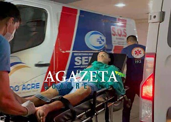 Homem com tornozeleira é assassinado e outro fica gravemente ferido no interior do Acre