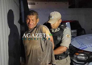 Armado, homem ameaça a própria família e é detido pela polícia