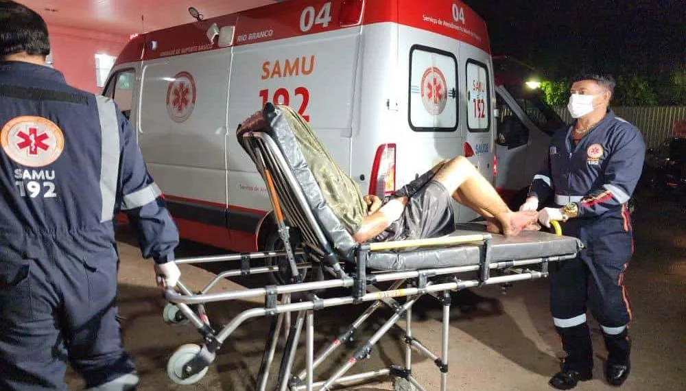 Criminoso é atingido com tiro ao tentar roubar propriedade