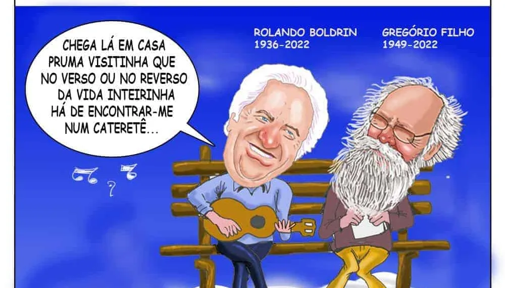 Um dedinho de prosa no céu...