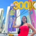 No Catar, acreana Jéssica Ingrede ultrapassa os 300 mil seguidores; 'olha onde chegamos'