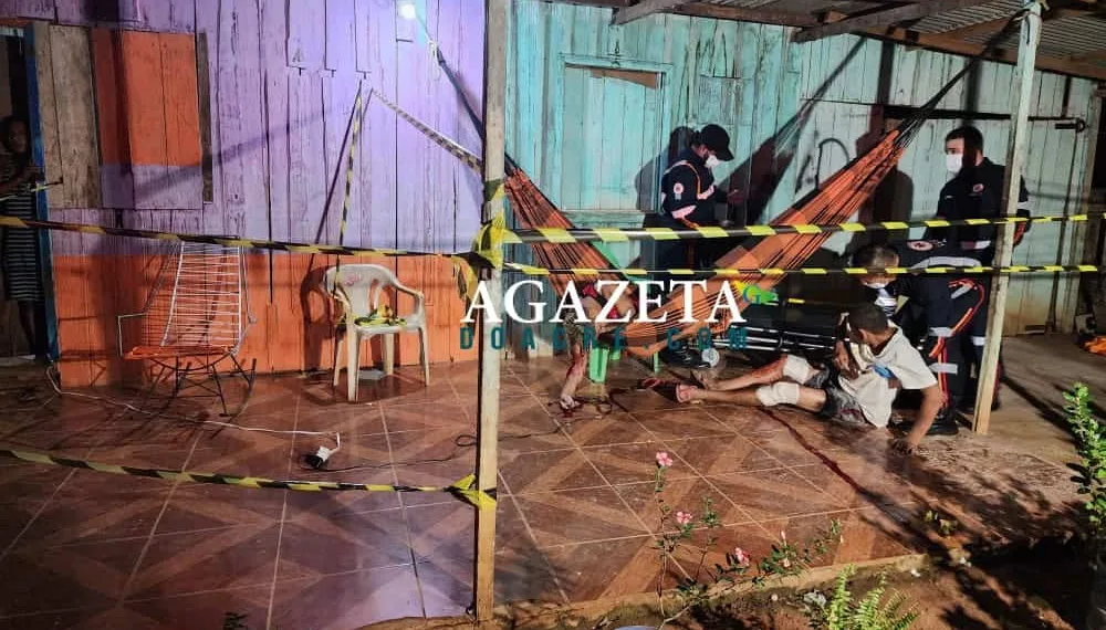 Monitorado por tornozeleira é morto na frente da mulher e dos filhos no interior do Acre (Foto: arquivo pessoal)