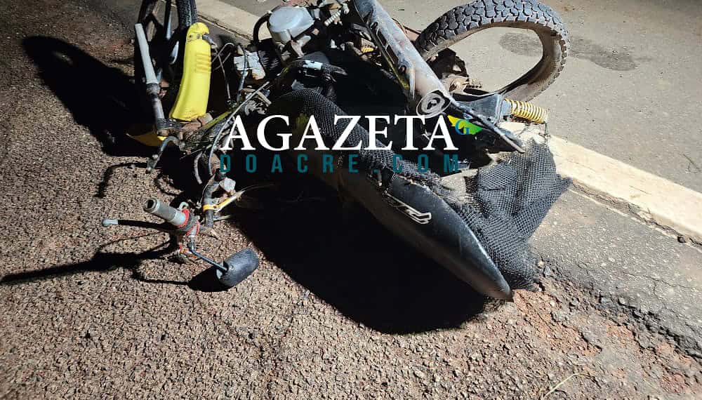 Veículo em alta velocidade atropela e mata jovem que foi arremessado em distância de quase 100 metros, no interior do Acre (Foto: Arquivo pessoal)