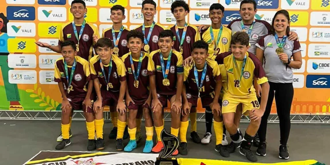 Colégio Acreano é campeão no futsal masculino dos Jogos Escolares Brasileiros