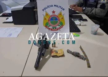 Na capital, Polícia Militar prende dupla armada com pistola esportiva adaptada
