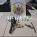 Na capital, Polícia Militar prende dupla armada com pistola esportiva adaptada