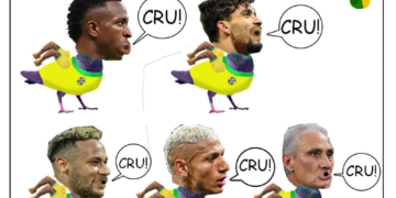 Brasil 4 a 1 na Coreia da Sul