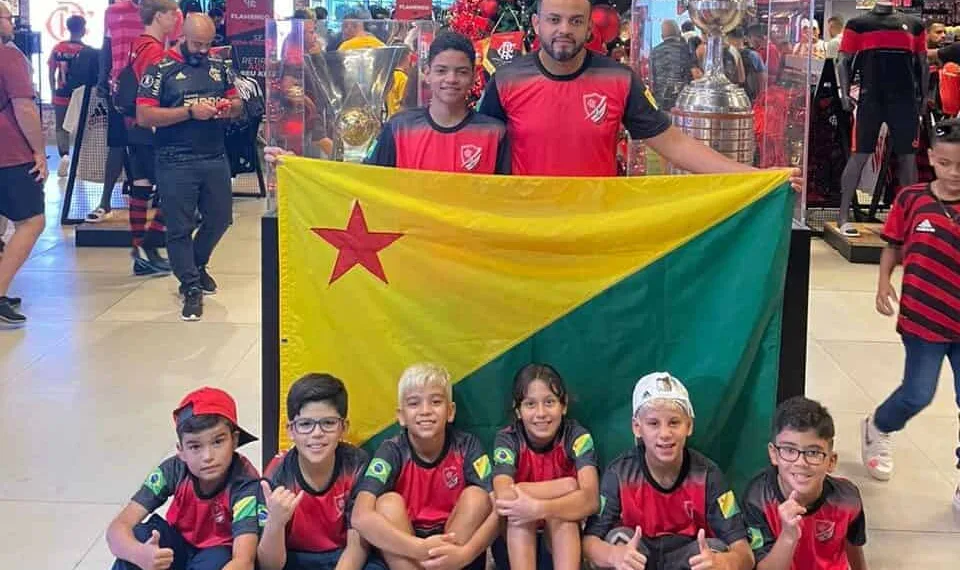Copa Fla Brasil: acreanos se destacam em competição promovida pela Escola de Futebol do Flamengo