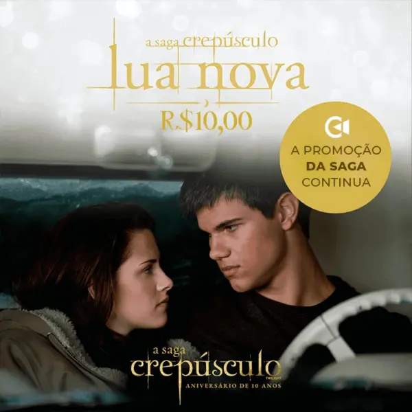 “Crepúsculo: Lua Nova” entra em cartaz no Cine Araújo e o ingresso para rever o filme custa apenas 10 reais